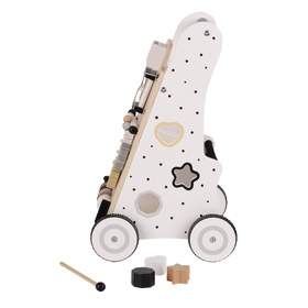 KiddyMoon Chodzik WK-001 Іграшка розвивальна, чорно-білий