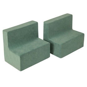 KiddyMoon Piankowy plac zabaw VELVET PPZV-232 Іграшка ігровий майданчик, зелень лісу