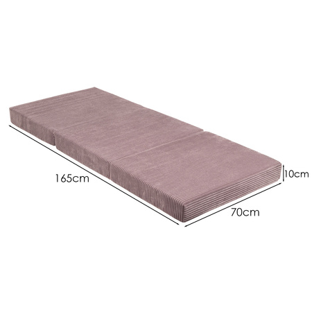 KiddyMoon Materac KMM-1650 Меблі пінопластовий, фіолетовий