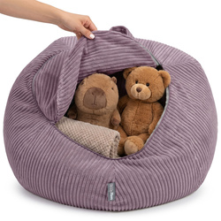 KiddyMoon KM-BAG-EM Меблі крісло, фіолетовий
