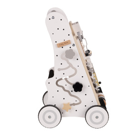 KiddyMoon Chodzik WK-001 Іграшка розвивальна, чорно-білий