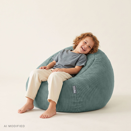 KiddyMoon KM-BAG-ES Меблі крісло, зелений