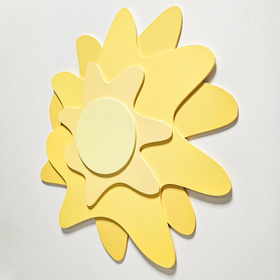 KiddyMoon Relief 3D BR-001 Sun Аксесуари прикраси, сонце: жовтий