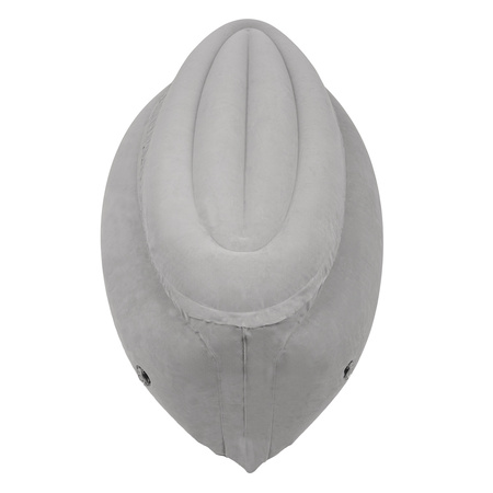 KiddyMoon IP-001 Dmuchana łódka Іграшка сенсорна, сірий
