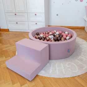 KiddyMoon Piankowy plac zabaw PPZ-243 Zabawka plac zabaw, wrzosowy