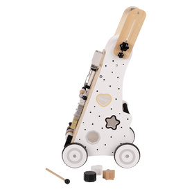 KiddyMoon Chodzik WK-001 Іграшка розвивальна, чорно-білий