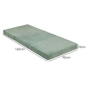 KiddyMoon Materac KMM-1650 Меблі пінопластовий, зелений