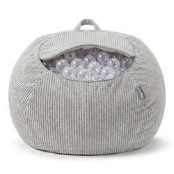 KiddyMoon KM-BAG-BALL Меблі крісло, світло-сірий