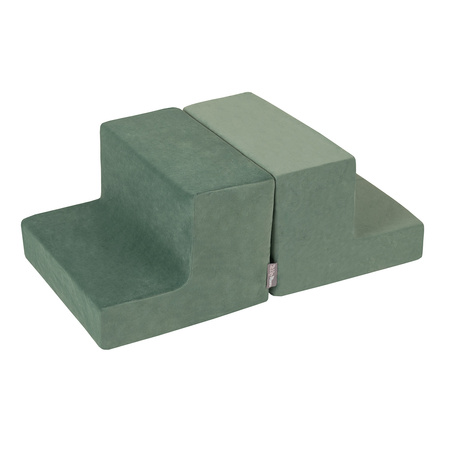 KiddyMoon Piankowy plac zabaw VELVET PPZV-232 Іграшка ігровий майданчик, зелень лісу