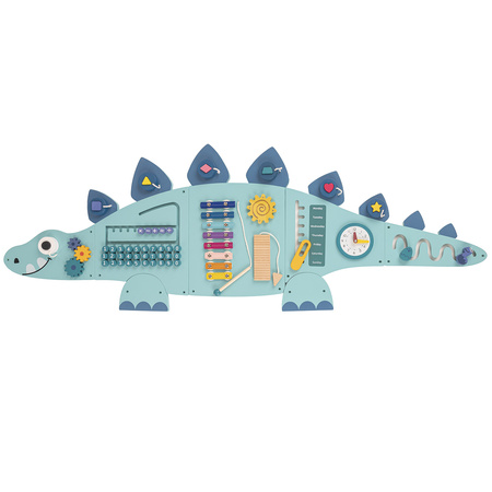 KiddyMoon Tablica manipulacyjna AB-001 Іграшка розвивальна, синій
