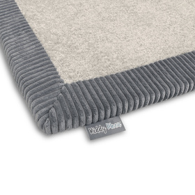 KiddyMoon KM-MT-RUG-1X Аксесуари килимки, світло-сірий