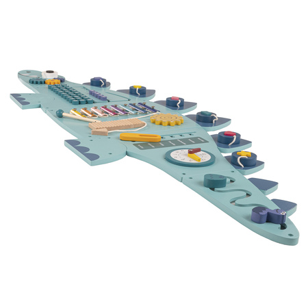 KiddyMoon Tablica manipulacyjna AB-001 Іграшка розвивальна, синій