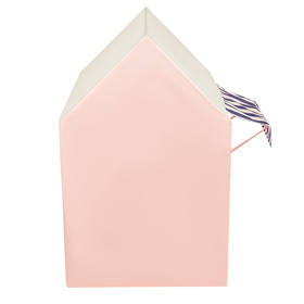  Domek do zabawy PH-300X z piłeczkami 6cm Zabawka namiot dla dzieci, różowo-miętowy: babyblue-pudrowy róż-perła