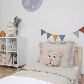 KiddyMoon Misio Akcesoria poduszka, beż