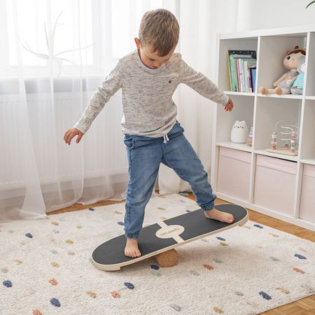  Deska balansująca z wałkiem BB-100X Zabawka sportowa, natural