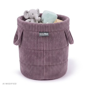 KiddyMoon KM-BIN Іграшка кошик, фіолетовий