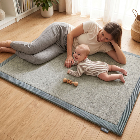 KiddyMoon KM-MT-RUG-1X Аксесуари килимки, зелений