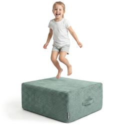 KiddyMoon Pufa/Trampolina KTR-700 Меблі пінопластовий, зелений