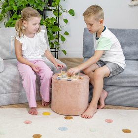 KiddyMoon Piankowy plac zabaw VELVET PPZV-251 Іграшка ігровий майданчик, пустельна троянда