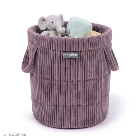 KiddyMoon KM-BIN Іграшка кошик, фіолетовий