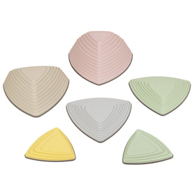 KiddyMoon Kamienie balansujące RS-001 Іграшка спортивна, багатокольоровий