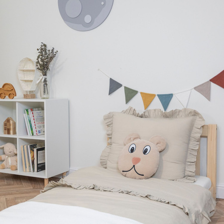 KiddyMoon Misio Akcesoria poduszka, beż