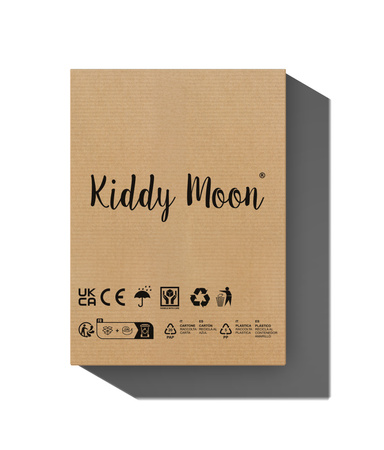 KiddyMoon Suchy basen okrągły z piłeczkami 7cm Іграшка пінопластовий басейн, світло-сірий: світлий бірюзово-білий-прозорий