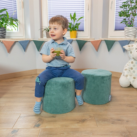 KiddyMoon Piankowy plac zabaw PPZ-242 Іграшка ігровий майданчик, світло-сірий