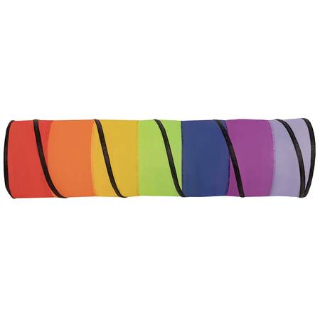  Tunel do zabawy TT-100X z piłeczkami 6cm Zabawka tunel, multikolor: mięta-żółty-zielony-niebieski-czerwony-pomarańcz