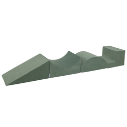 KiddyMoon Piankowy plac zabaw VELVET PPZV-214 Іграшка ігровий майданчик, зелень лісу