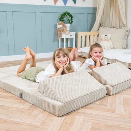 KiddyMoon Materac KMM-1650 Меблі пінопластовий, бежевий