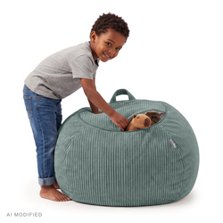 KiddyMoon KM-BAG-ES Меблі крісло, зелений