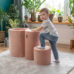 KiddyMoon Piankowy plac zabaw VELVET PPZV-252 Іграшка ігровий майданчик, пустельна троянда