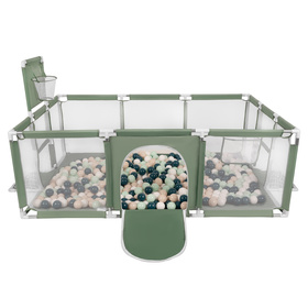 Boisko BO-100X z piłeczkami 6cm Іграшка манеж, зелений