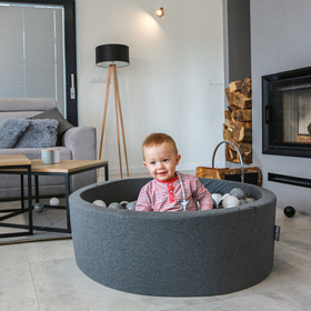 KiddyMoon Pokrowiec na basen okrągły Аксесуари чохол, темно-сірий