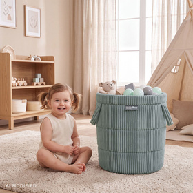 KiddyMoon KM-BIN Іграшка кошик, зелений
