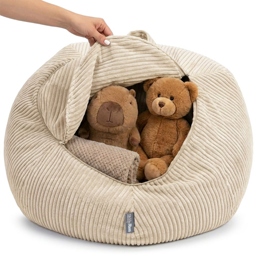 KiddyMoon KM-BAG-EM Меблі крісло, бежевий